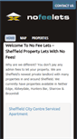 Mobile Screenshot of nofeelets.com